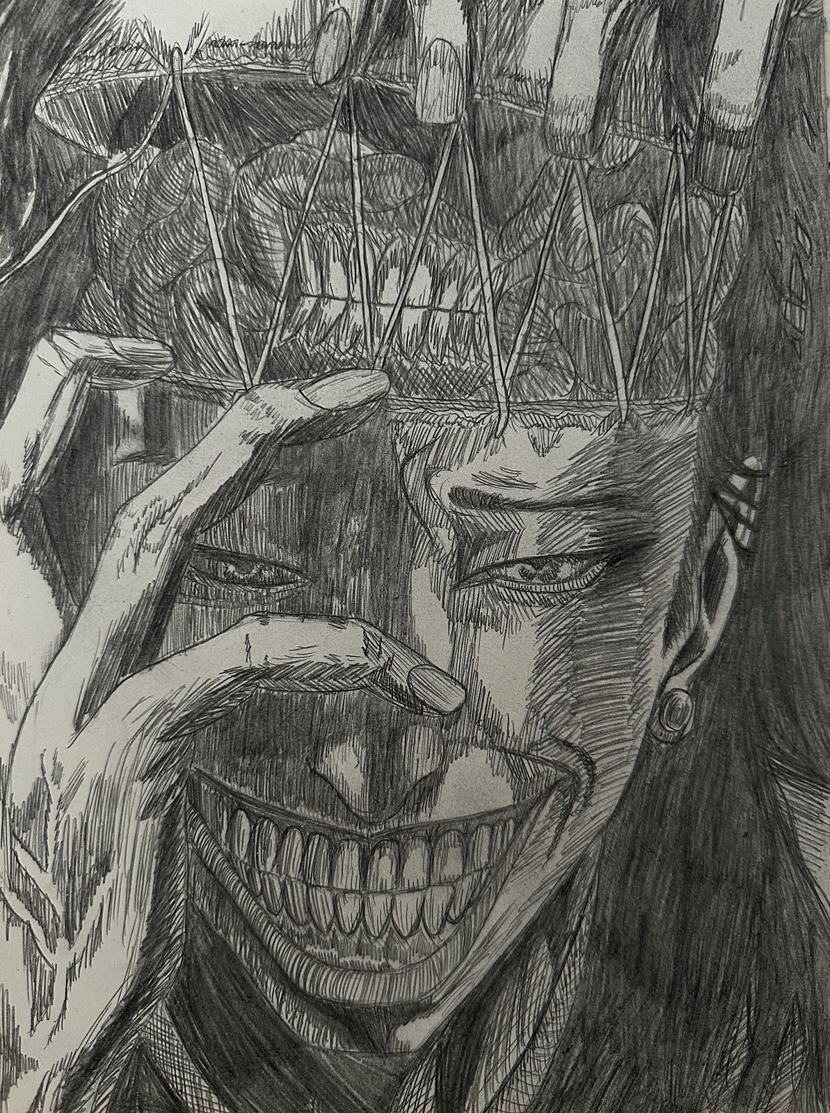 Hand and Face
